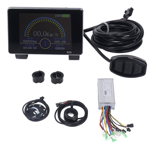 Kit Controlador De Motor M6panel Para Bicicleta Eléctrica Co