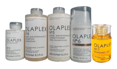 Olaplex Kit Completo Hogar Incluye Paso N3 + 4 + 5 + 6 Y 7