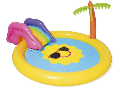 Pileta Bestway Play Center Isla Del Sol 237 X 201 X 104 Cm