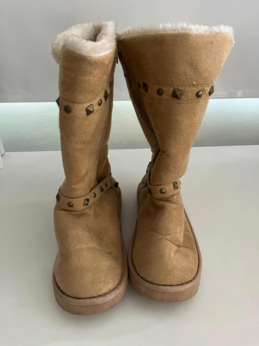 Botas Nobuk Caña Alta Mujer