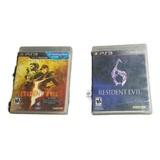 Resident Evil 5 Y 6 Para Ps3 