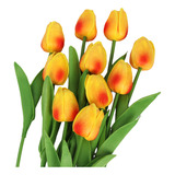 Pu Tulipanes Falsos Real Touch Artificiales Flores Artificia