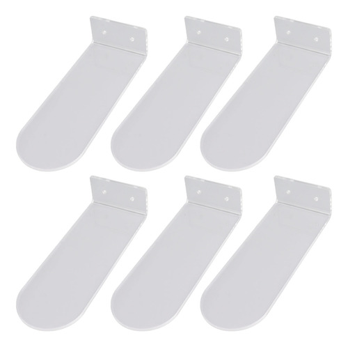 Estante Para Zapatos De Pared, 6 Estantes Flotantes De 7.9 P