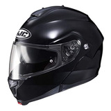 Casco De Moto De Calle Hjc C 91 Solid Para Hombre - Negro/me