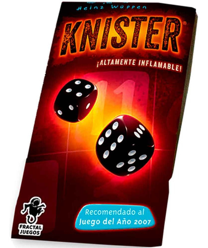 Knister Mini Altamente Inflamable Juego De Mesa Fractal