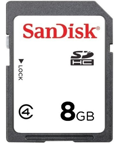 Memoria Sd Sdhc Sandisk Edge 8gb Clase 4 Dsrl Camaras 