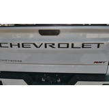 Logo Chevrolet 3d Tapa Caja Cheyenne Silverado  2019 A 2022