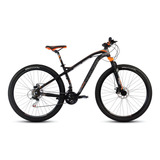 Bicicleta Mercurio Ranger Pro Rodada 29 Color Negro/naranja Tamaño Del Cuadro Único