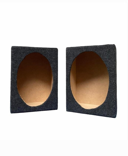 Cajas Acústicas Cerradas Para Parlantes 6x9, X2 Con Borneras