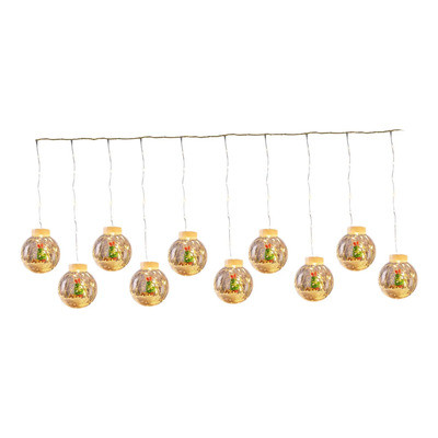 Lámpara De Hadas Colgante De Árbol De Navidad, Colorido