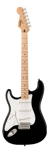 Guitarra Elec Zurdo Squier Fender Stratocaster Black Negro 