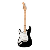 Guitarra Elec Zurdo Squier Fender Stratocaster Black Negro 