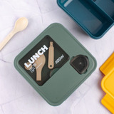 Lunch Box Loncheras Topper Para Lunch Fiambrera 1100 Ml