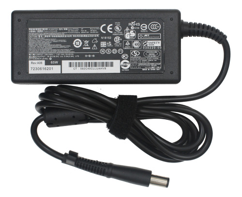 Cargador Compatible Con Hp Zbook 15 G1 18.5v/3.5a 65w 7.4x5.