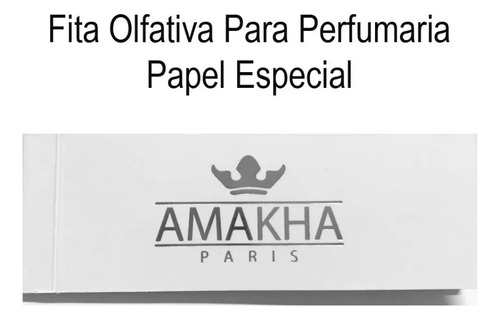 Kit 10 Blocos Com 100 Fitas Olfativas Prova Perfume Amakha