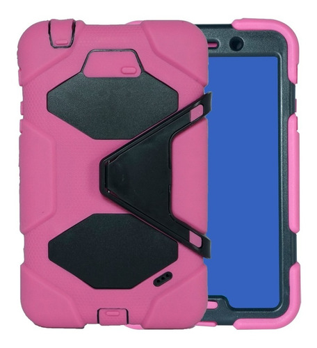 Funda Compatible Con iPad Protector  Color + Mica Completa