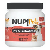 Nup! Pets Suplemento En Polvo Pre Y Probióticos Salmon 120gr