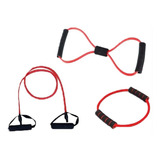 Set Bandas Elasticas Ejercicio Entrenamiento Fitness Krv X3