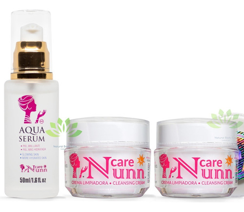 Nunn Care 2 Cremas + 1 Aqua Serum Nunn Care