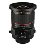 Lente Rokinon Tsl24m-n 24mm F / 3.5 Tilt Shift Para Nikon