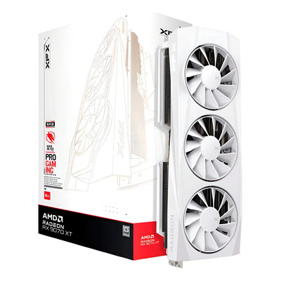 Tarjeta Gráfica AMD XFX Radeon 9070 XT 16GB GDDR6 PCI-Express 5.0 | Envío gratis