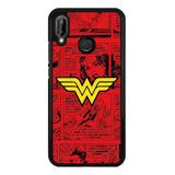 Funda Protector Uso Rudo Para Xiaomi Wonder Woman Dc 04
