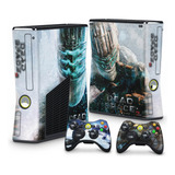 Skin Para Xbox 360 Slim Adesivo - Modelo 129