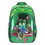 Mochila Para Primaria Chenson Minecraft 8d Zombie Maxus 2023