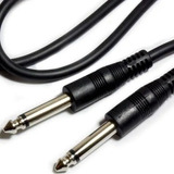 Cable Audio Profesional Plug/plug 6.3 Mm Mitzu 11-6072 1.8m