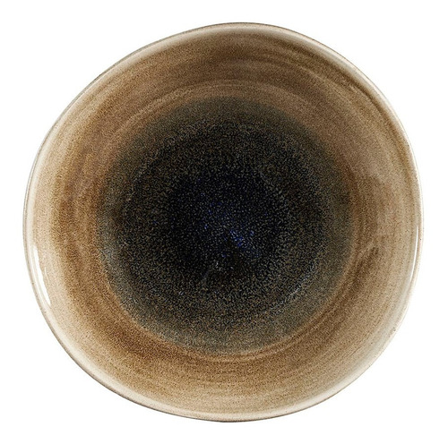 Plato De Mesa Bowl Redondo Churchill Stonecast Aqueous 25 Cm