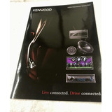 Catálogo Original Kenwood 2012 Novíssimo Cd Falantes Dvd Etc