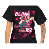 Polera Unisex Blink 182 Musica Pintura Algodon Estampado