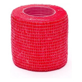 Hipoalergic Flex Cinta Cohesia Autoadherente 5 Cm X 4,5 M Color Rojo