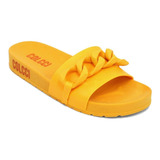 Chinelo Slide Colcci Josi Feminino Amarelo