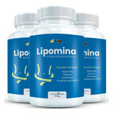 3 Lipomina 60 Capsula Original - Tratamento Avançado Premium