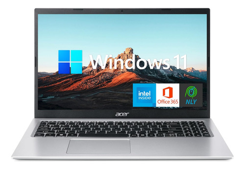 Computadora Portátil Delgada Acer 15.6 Aspire 1 Con Microsof