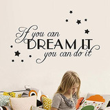 Mural Papel Tapiz If You Can Dreamit You Can Do It