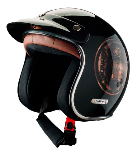 Casco Moto Abierto Vértigo Vintage Monkey. En Tienda Oficial