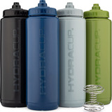 Hydra Cup - Paquete De 4 Botellas De Agua Exprimibles De 32.