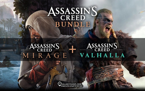 Assassin's Creed: Mirage / Valhalla - Bundle Cod Arg Xbox 