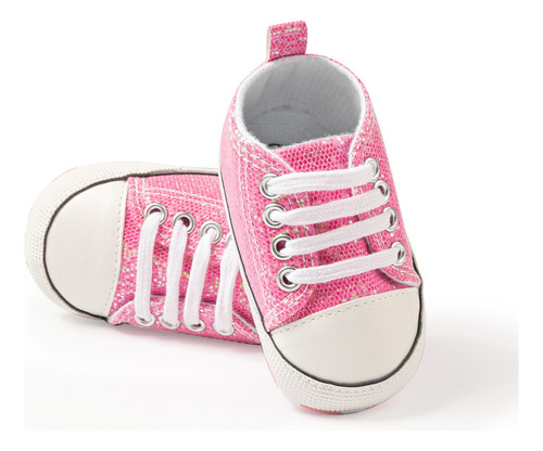 Zapatos Tennis Suela Blanda Para Bebes - Niñas Y Niños