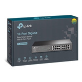 Switch Tp-link Tl-sg1016pe 16 Ports Gigabit Con 8 Ports Poe+