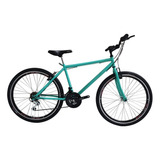 Bicicleta Urbana Todoterreno Rin 26 18 Cambios Color Celeste