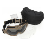 Óculos Proteção Tático Com Cooler Airsoft Fma Paintball Tam