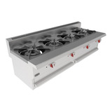 Parrilla Industrial 4 Quemadores 122 Cm Drago Cg-40-slim