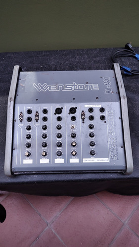 Consola Mixer Con 4 Canales Oferta Wenstone Ma-4300