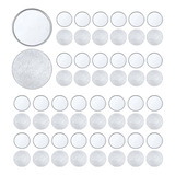 Kit De Pegatinas De Aluminio En Blanco Por Sublimación Para
