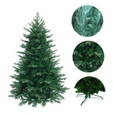 Árvore De Natal 150cm Verde Com 1030 Galhos Pé De Metal Luxo