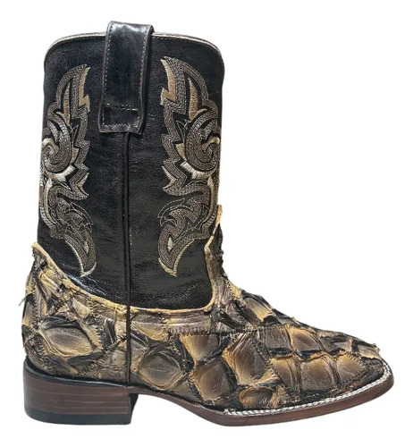 Bota Bulldog Pescado Pirarucú Campillos Piel 100% Original