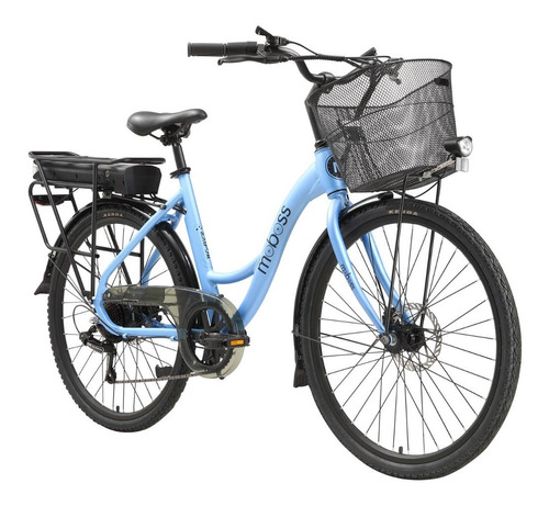 Bicicleta Eléctrica Urbana Moboss Ebike Weaver 250w 26 